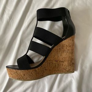 Steve Madden Strappy Wedge Sandals